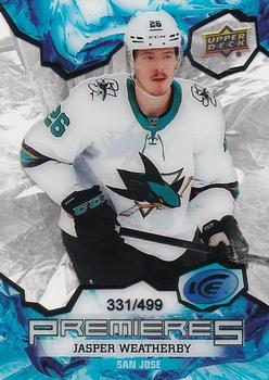 #219 Jasper Weatherby - San Jose Sharks - 2021-22 Upper Deck Ice Hockey