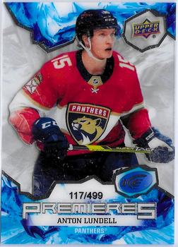#230 Anton Lundell - Florida Panthers - 2021-22 Upper Deck Ice Hockey