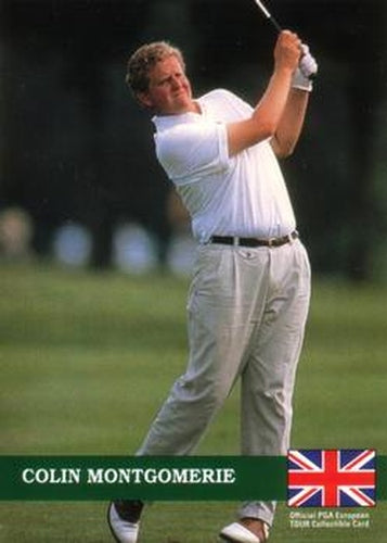 #E12 Colin Montgomerie - 1992 Pro Set PGA Tour Golf