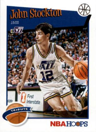 #292 John Stockton - Utah Jazz - 2019-20 Hoops Basketball