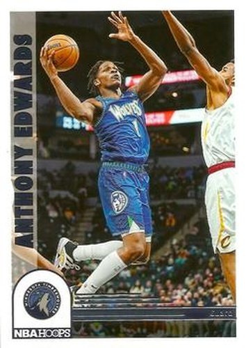 #292 Anthony Edwards - Minnesota Timberwolves - 2022-23 Hoops Basketball