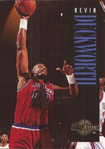 #292 Kevin Duckworth - Washington Bullets - 1994-95 SkyBox Premium Basketball
