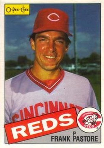 #292 Frank Pastore - Cincinnati Reds - 1985 O-Pee-Chee Baseball