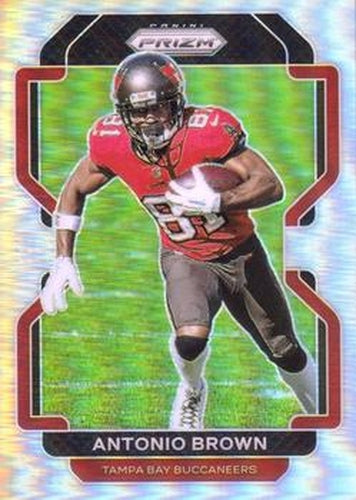 #292 Antonio Brown - Tampa Bay Buccaneers - 2021 Panini Prizm - Silver Football