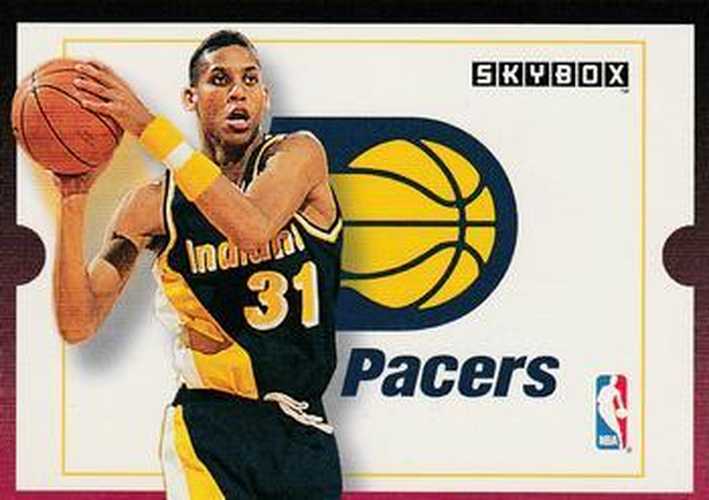 #292 Reggie Miller - Indiana Pacers - 1992-93 SkyBox Basketball