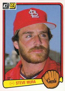 #292 Steve Mura - St. Louis Cardinals - 1983 Donruss Baseball