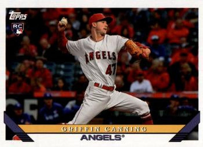 #292 Griffin Canning - Los Angeles Angels - 2019 Topps Archives Baseball
