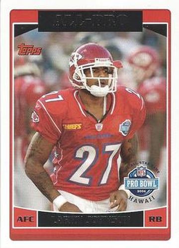 #292 Larry Johnson - Kansas City Chiefs - 2006 Topps Football