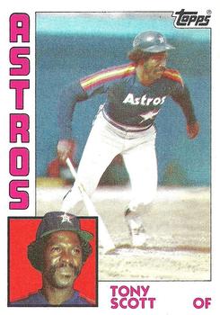 #292 Tony Scott - Houston Astros - 1984 Topps Baseball