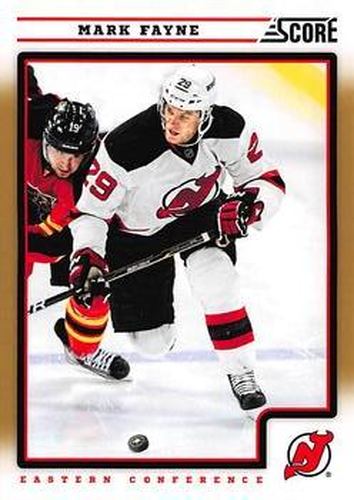 #292 Mark Fayne - New Jersey Devils - 2012-13 Score - Gold Rush Hockey