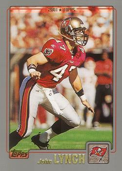 #292 John Lynch - Tampa Bay Buccaneers - 2001 Topps Football
