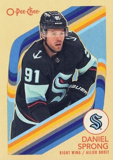 #292 Daniel Sprong - Seattle Kraken - 2023-24 O-Pee-Chee - Retro Hockey
