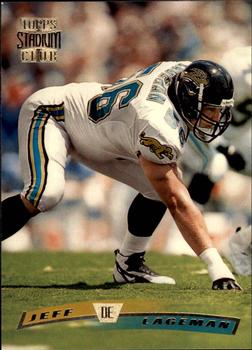 #292 Jeff Lageman - Jacksonville Jaguars - 1996 Stadium Club Football