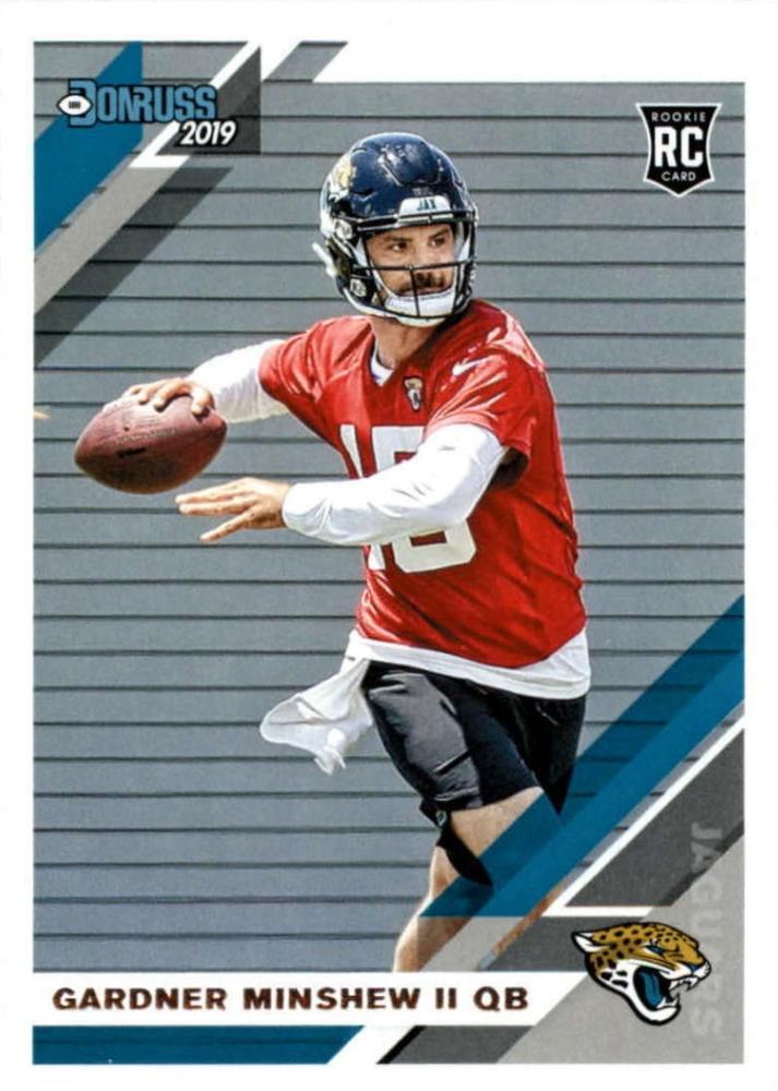 #292 Gardner Minshew II - Jacksonville Jaguars - 2019 Donruss Football