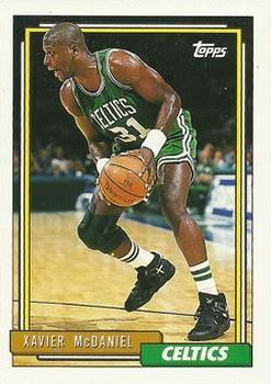 #293 Xavier McDaniel - Boston Celtics - 1992-93 Topps Basketball