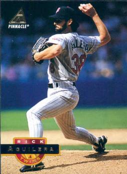 #293 Rick Aguilera - Minnesota Twins - 1994 Pinnacle Baseball