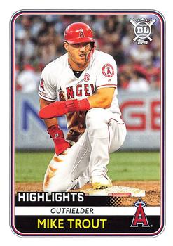 #293 Mike Trout - Los Angeles Angels - 2020 Topps Big League Baseball