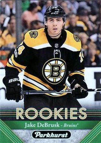 #293 Jake DeBrusk - Boston Bruins - 2017-18 Parkhurst Hockey