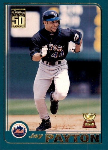 #293 Jay Payton - New York Mets - 2001 Topps Baseball