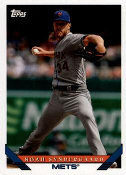 #293 Noah Syndergaard - New York Mets - 2019 Topps Archives Baseball