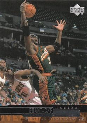 #293 Horace Grant - Seattle SuperSonics - 1999-00 Upper Deck Basketball