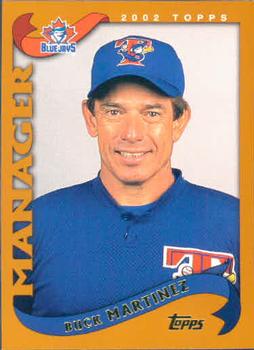 #293 Buck Martinez - Toronto Blue Jays - 2002 Topps Baseball