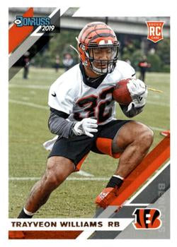 #293 Trayveon Williams - Cincinnati Bengals - 2019 Donruss Football