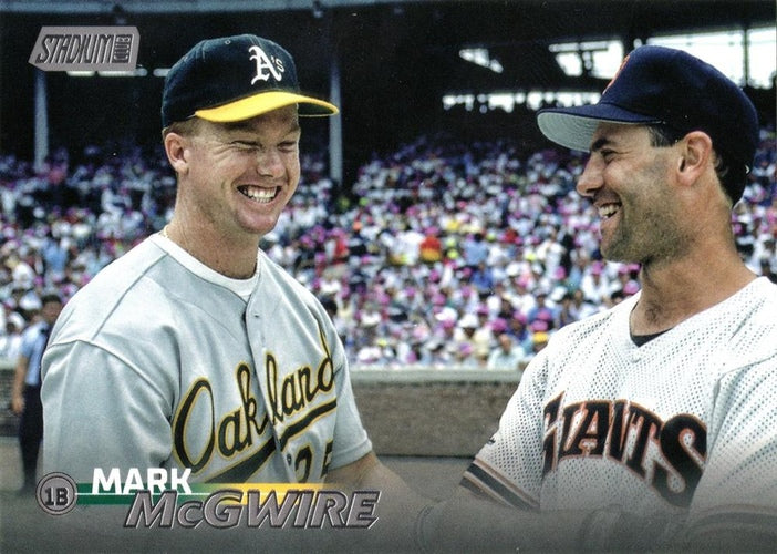 #293 Mark McGwire - Oakland Athletics - 2023 Stadium Club Baseball