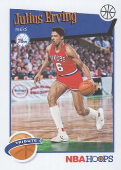 #293 Julius Erving - Philadelphia 76ers - 2019-20 Hoops Basketball