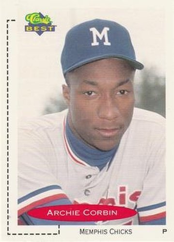 #293 Archie Corbin - Memphis Chicks - 1991 Classic Best Baseball