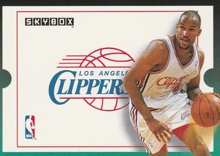#293 Ron Harper - Los Angeles Clippers - 1992-93 SkyBox Basketball