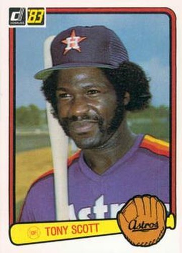 #293 Tony Scott - Houston Astros - 1983 Donruss Baseball