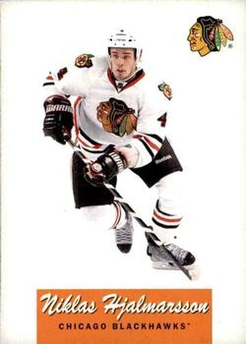#293 Niklas Hjalmarsson - Chicago Blackhawks - 2012-13 O-Pee-Chee - Retro Hockey