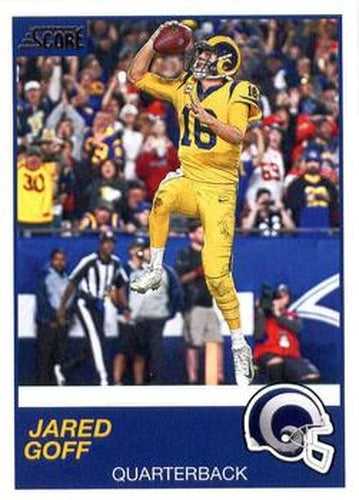 #293 Jared Goff - Los Angeles Rams - 2019 Score Football