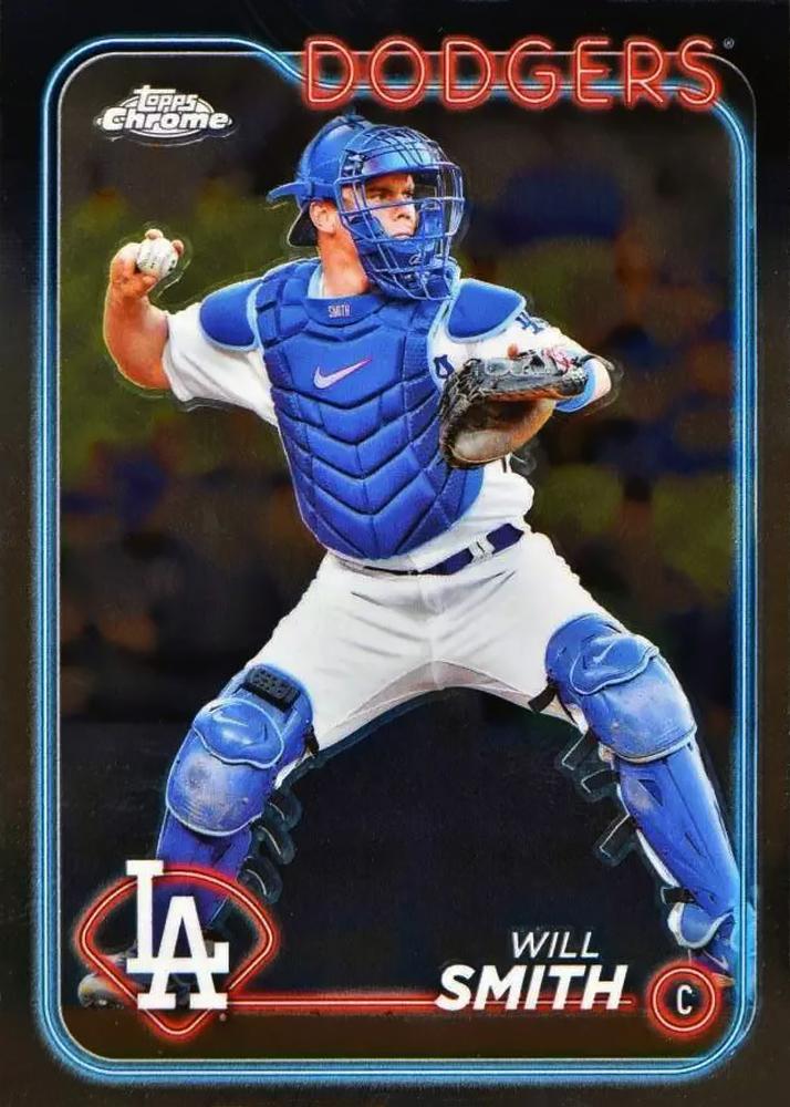 #293 Will Smith - Los Angeles Dodgers - 2024 Topps Chrome Baseball