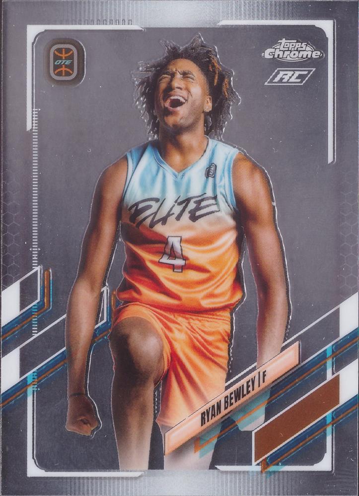 #1 Ryan Bewley - Team Elite - 2021-22 Topps Chrome Overtime Elite Basketball