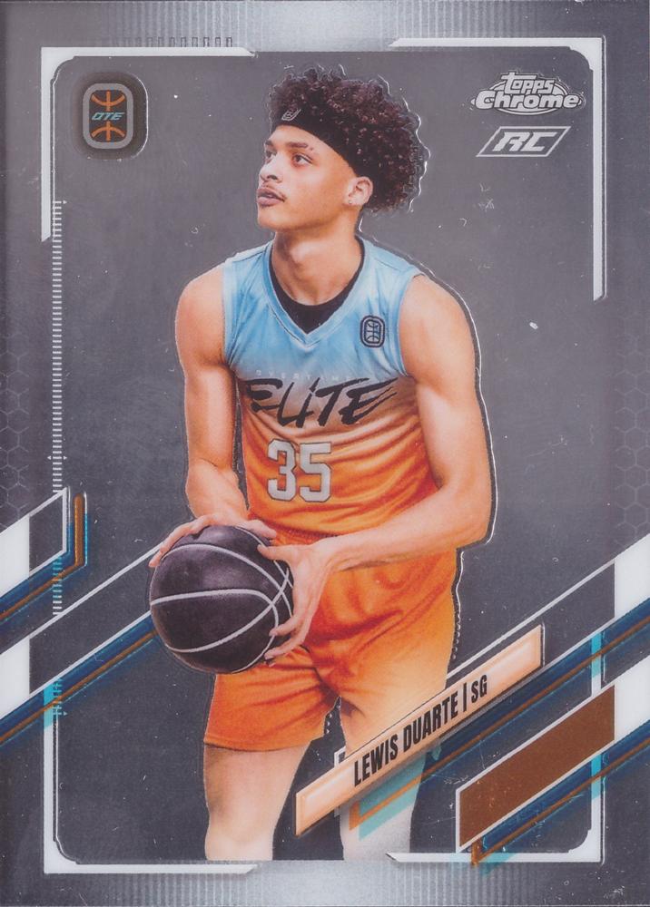 #21 Lewis Duarte - Team Overtime - 2021-22 Topps Chrome Overtime Elite Basketball