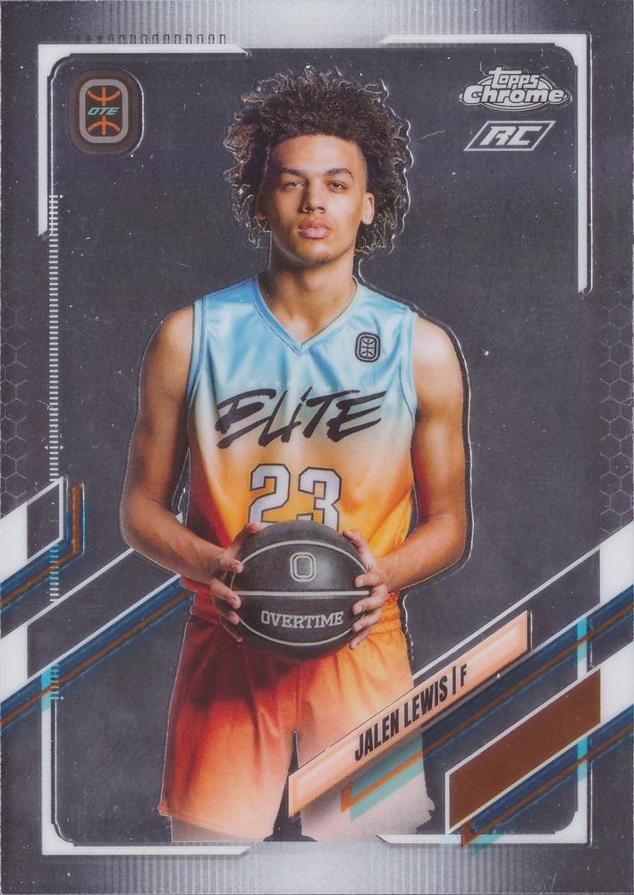 #53 Jalen Lewis - Team Elite - 2021-22 Topps Chrome Overtime Elite Basketball