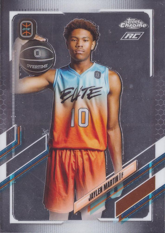 #56 Jaylen Martin - Team Elite - 2021-22 Topps Chrome Overtime Elite Basketball