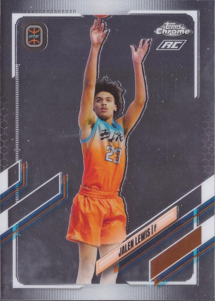 #57 Jalen Lewis - Team Elite - 2021-22 Topps Chrome Overtime Elite Basketball