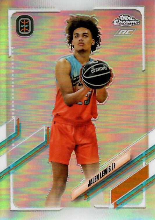#61 Jalen Lewis - Team Elite - 2021-22 Topps Chrome Overtime Elite Basketball