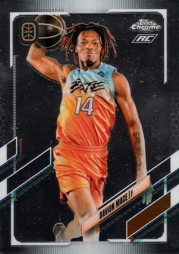 #99 Davion Mace - Team Elite - 2021-22 Topps Chrome Overtime Elite Basketball