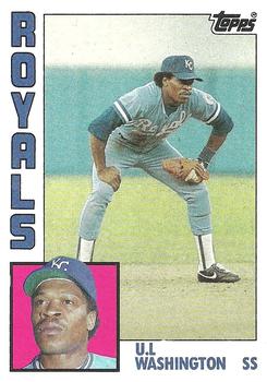 #294 U.L. Washington - Kansas City Royals - 1984 Topps Baseball