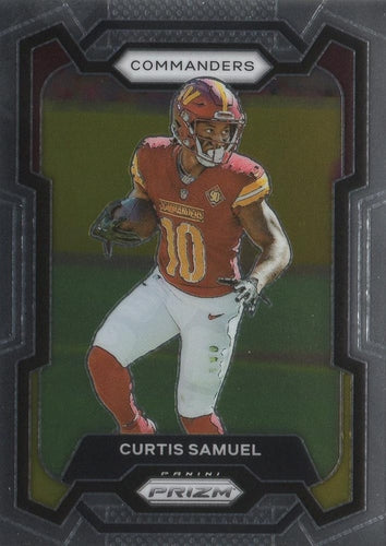 #294 Curtis Samuel - Washington Commanders - 2023 Panini Prizm Football