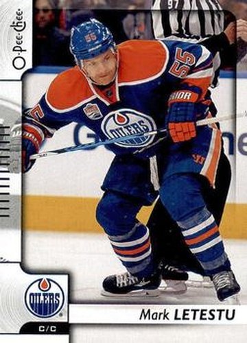 #294 Mark Letestu - Edmonton Oilers - 2017-18 O-Pee-Chee Hockey