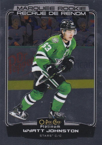 #294 Wyatt Johnston - Dallas Stars - 2022-23 O-Pee-Chee Platinum Hockey