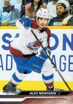 #294 Alex Newhook - Colorado Avalanche - 2023-24 Upper Deck Hockey