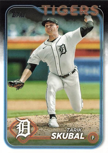 #294 Tarik Skubal - Detroit Tigers - 2024 Topps Baseball