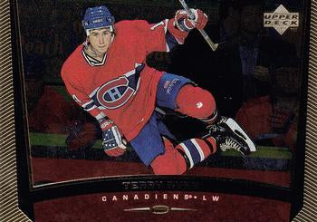 #294 Terry Ryan - Montreal Canadiens - 1998-99 Upper Deck Gold Reserve Hockey