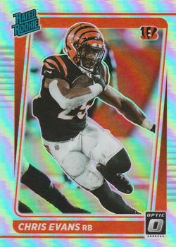 #294 Chris Evans - Cincinnati Bengals - 2021 Donruss Optic - Holo Football